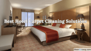 best carpet cleaning solutions-feature image of a hotel room with clean carpets