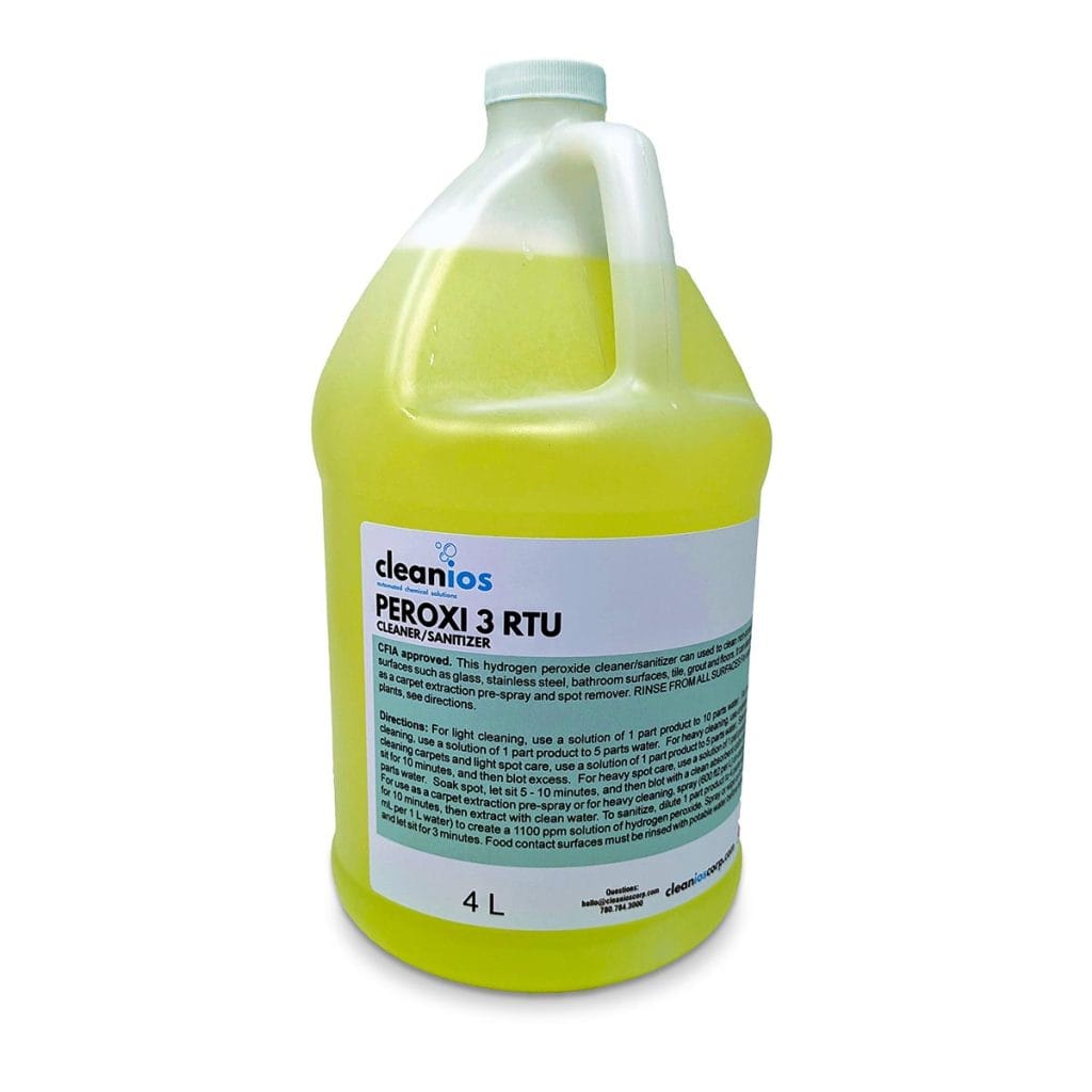 Image of a 4L jug of Peroxi 3 Cleaning product