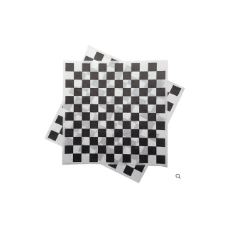 Checked Basket Liner